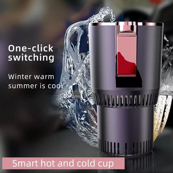 2-in-1 Smart Car Cup Warmer Cooler